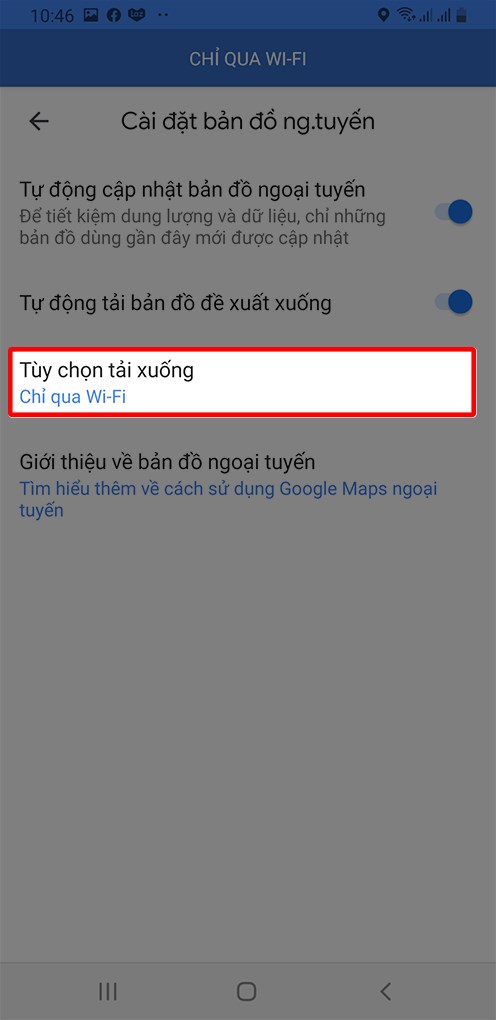 Tùy chọn tải xuống