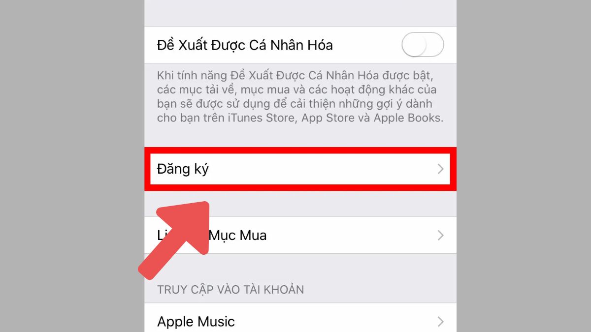 Hủy gia hạn ứng dụng trên App Store bằng iPhone - Bước 3